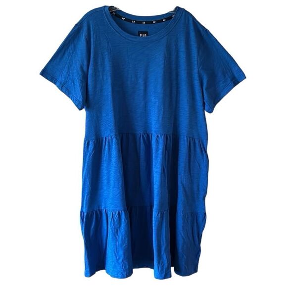 NEW Gap Blue Summer Dress - Picture 5 of 8